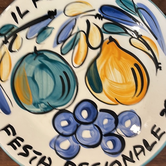 IL FORNAIO FESTA REGIONALE 2000 VINTAGE ITALIAN COLLECTIBLE PLATE #1171/2000 - Picture 6 of 6
